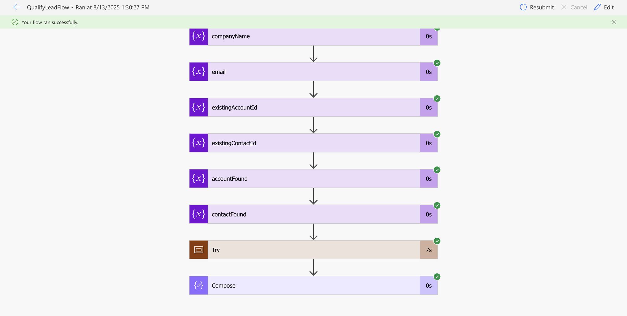 QualifyLeadIntegration — Dataverse Integration & Automated Record Creation